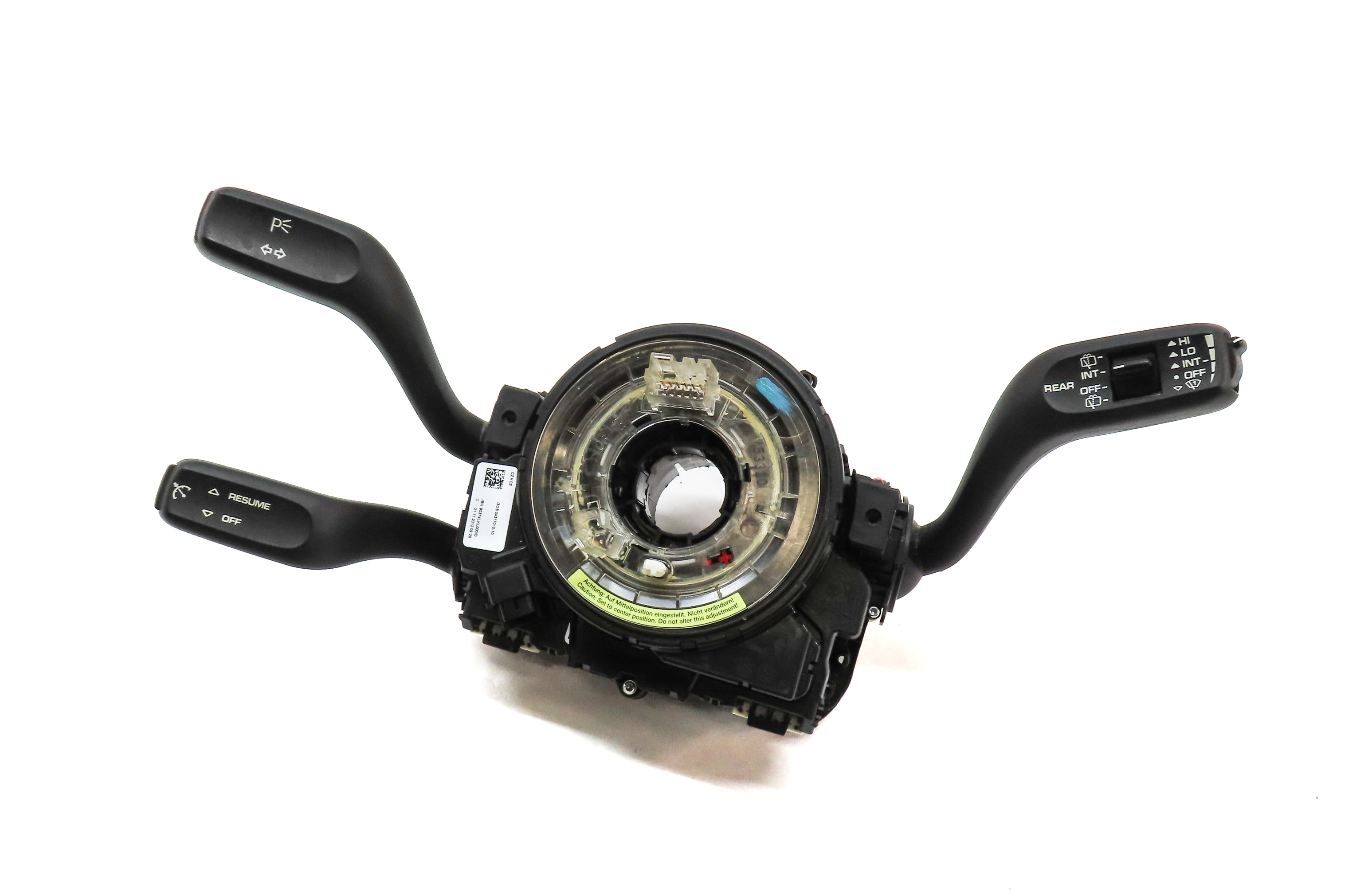 2011-2016 PORSCHE CAYENNE (958) BLINKER WIPER CRUISE COMBINATION SWITCH — exact item pictured